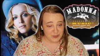 Listening to MUSIC For the First Time | Madonna Album Reaction