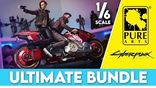 FIRST LOOK! PureArts Cyberpunk 2077 Ultimate Bundle Unboxing & Review