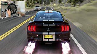 2200HP Ford Mustang Shelby GT500 - Assetto Corsa | Thrustmaster Wheel Gameplay