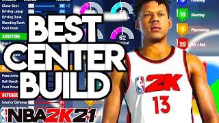 THE BEST CENTER BUILD THAT CAN BE MADE IN NBA 2K21!