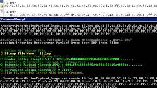 Infiltration/Exfiltration Technique via Infecting Target Process Memory