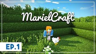 MarielCraft | S2: Ep.1 - "NEW TOWN, NEW MODS" | Marielitai Gaming