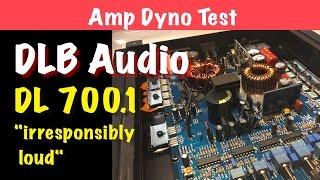 DLB Audio DL-700.1 Monoblock Strapped Amp Dyno Test AD-1