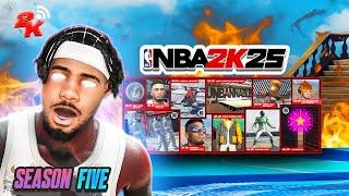 NBA 2K25 SEASON 5 REWARDS & ANIMATIONS IS HERE !!