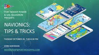 NAVIONICS Tips and Tricks - Port Moody Power & Sail Squadron