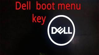 dell boot menu | dell laptop boot menu key