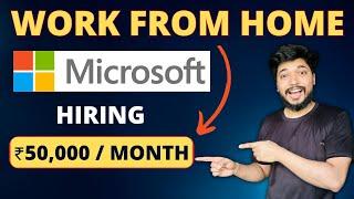 Microsoft Recruitment 2023 | Work From Home | Microsoft Work from Home Jobs  @Job4Government​