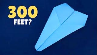 How to Make a Paper Plane Which Flies Far - Origami Paper Airplane Folding