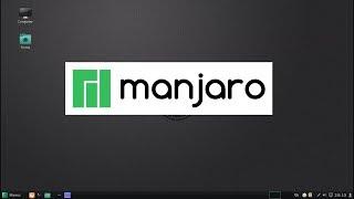 First time installing Manjaro 17 Linux OS