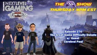 The NLG Show Ep. 274 - The Great Game Difficulty Debate w/ guest Cerebral Paul!