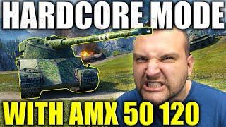 World of Tanks in Hardcore Mode with AMX 50 120!