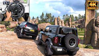 Ford Bronco & Toyota Land Cruiser | OFFROAD CONVOY | Forza Horizon 5 | Thrustmaster T300RS gameplay