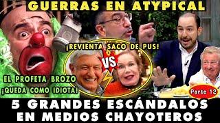 ¡SACO DE PUS VS EL P3NDEJ0! TOP 5 ESCÁNDALOS EN NOTICIEROS Y TV (12) / LA GU3RR4 PANISTA