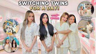 PINAGTULUNGAN NILA SI SABBY! *SWITCH TWINS FOR A DAY*