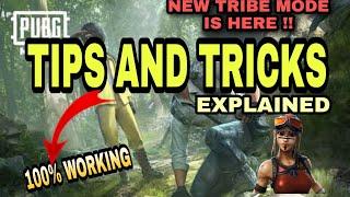 Tribe Mode And Its Features Full Explained | Pubg Mobile | Tribe Mode | Jungle Food | Air Baloon