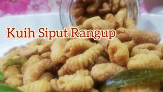 Kuih Siput - mudah & rangup