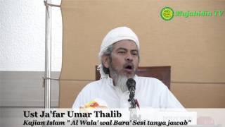 Ulil amri yang memakai hukum selain islam / Demokrasi wajib ditaati? Oleh Ust Ja'far Umar Thalib