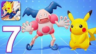 Pokemon Unite Mobile - Gameplay Walkthrough Part 7 - Ranked: Mr. Mime and Pikachu (iOS, Android)