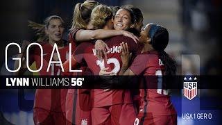 WNT vs. Germany: Lynn Williams Goal - Mar. 1, 2017