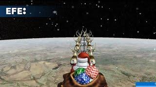 Santa en el radar: Norad sigue su ruta y asegura que los 'drones' son solo renos voladores