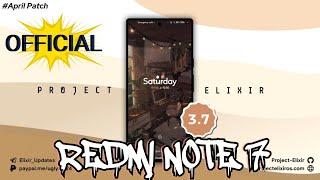 PROJECT ELIXIR ROM FOR REDMI NOTE 7 | OFFICIAL UPDATE | ANDROID 13 FOR  LAVENDER.