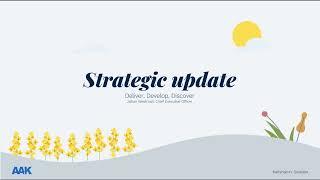 AAK CMD 2024 – Johan Westman, President and CEO – Strategic update