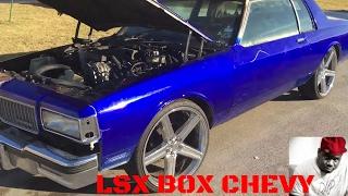 Custom 84 box chevy LS Swap ...she sounds beast