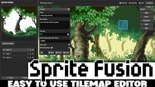 Sprite Fusion - Obscenely Easy TileMap Editor with Godot and Unity Integration