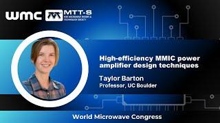 High-efficiency MMIC power amplifier design techniques