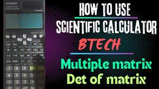 HOW TO USE SCIENTIFIC CALCULATOR|BTECH CALCULATOR #scientific_calculator