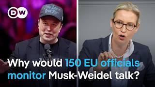 Elon Musk and AfD's Alice Weidel talk on X | DW Analysis