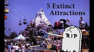 5 EXTINCT Disneyland Attractions That We All Miss