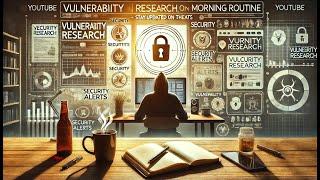 Siber Güvenlik alanında kendini nasıl geliştirebilirsin. Vulnerability Researcher'ın Sabah Rutini !