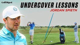 Inside a Jordan Spieth Range Sesson | Undercover Lessons | Golf Digest
