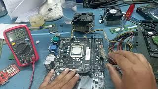 how to repair 00,00 error code  diagnostic card (pch ) faulty no display acer b360h5-14 desktop mbd