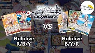 Hololive (R/B/Y) vs. Hololive (B/Y/R) [Weiss Schwarz]