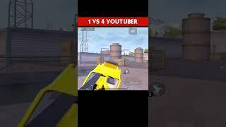 Fastest vs 4 YoutuberFastest pro ipad player pubg mobile