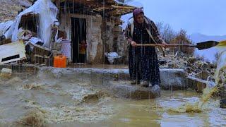 vs. Rainstorm: A Single Mother's Battle on a Tough Rainy Day