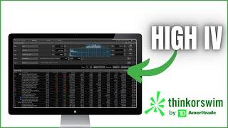 Scanning for High Volatility Stocks | ThinkorSwim Stock Hacker