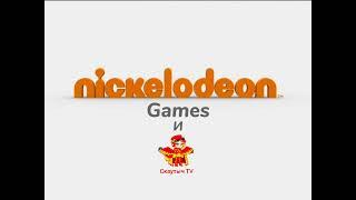 Заставка "Nickelodeon Games и Скаутыч TV представляют" (01.06.2023-н.в.)