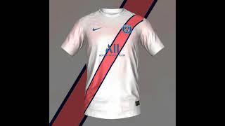 minhas camisas do PSG no FIFA kit creator