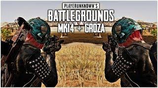 GROZA + MK14 TEROAREA DIN CARPATI | PUBG SQUAD ROMANIA