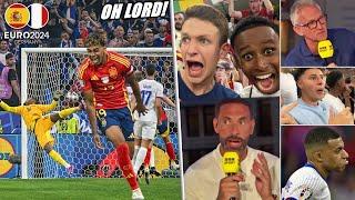 UNBELIEVABLE! REACTIONS TO LAMINE YAMAL'S SENSATIONAL GOAL FERDINAND - (SPAIN 2VS1 FRANCE) EURO 2024