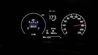 Acceleration 0-179 km/h Honda HR-V e:HEV RS (1.5 Hybrid)