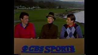 1985 Bing Crosby Pro-Am Opening on USA-CBS