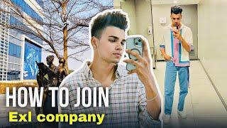 How To Join EXL Company | Interview Process In Detail #amankohlivlogs