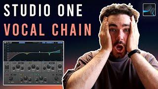 The BEST vocal chain in Studio One (using stock plugins)