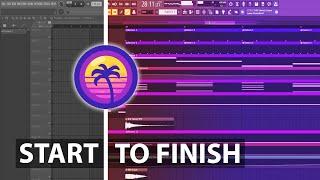 Start To Finish: Synthwave With Stock Plugins - FL Studio 20 Tutorial #MadeWithBlade