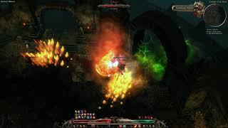 Grim Dawn - HC Retaliation Warlord Facetanking Lokarr ≈ 1' 30''