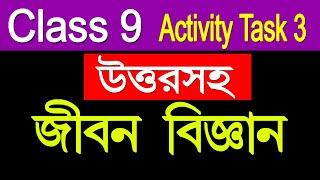 Class 9 Model Activity Task Part 3 Life Science//Model Activity Task 3 life science answer